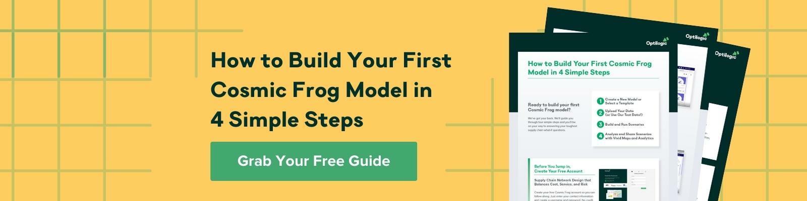 How to Build Your First Cosmic Frog Model in 4 Simple Steps CTA