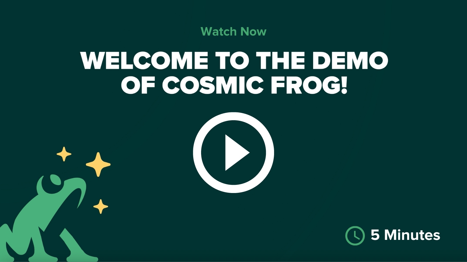 watch cosmic frog demo